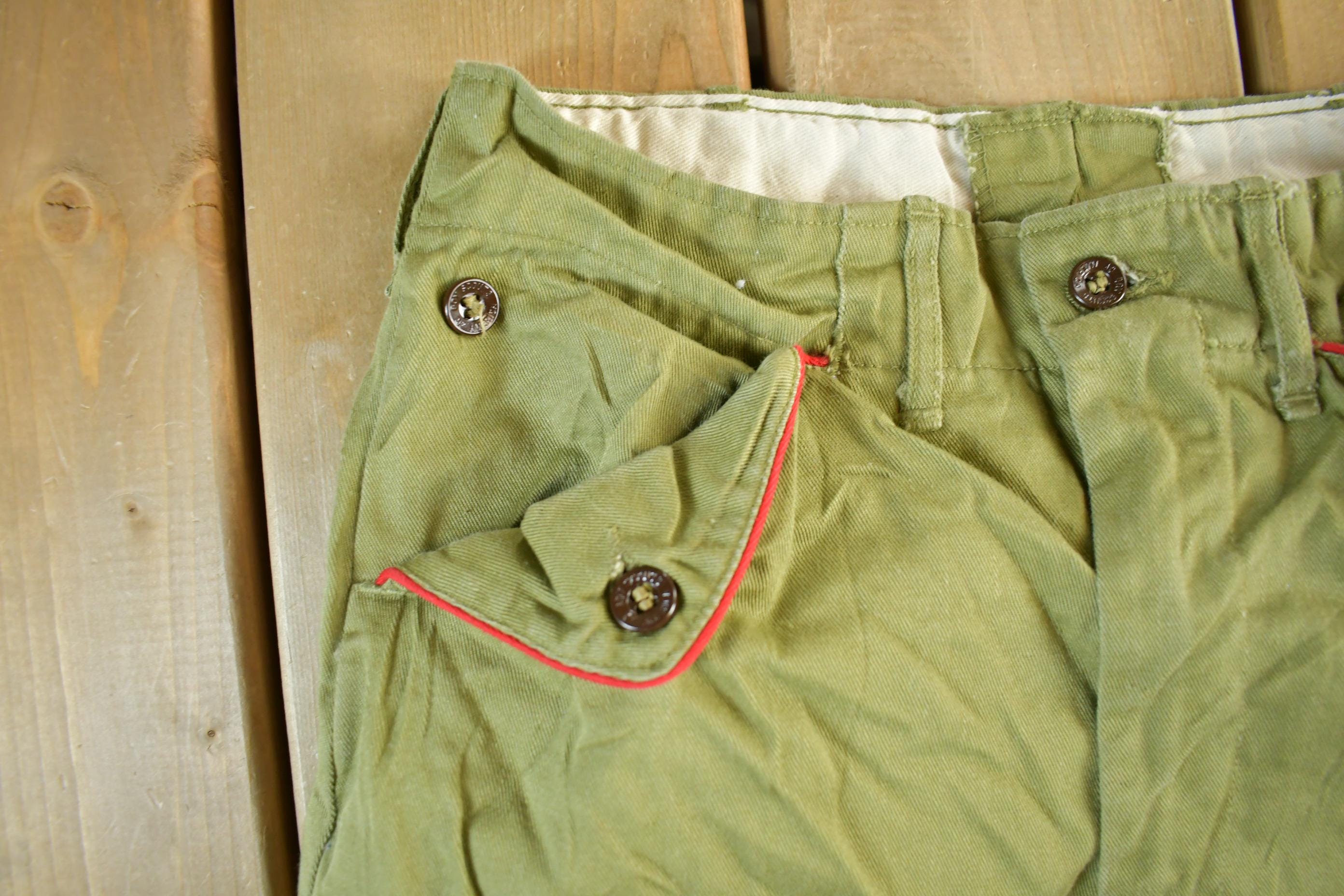 Vintage 1970s Boy Scouts Pants Size 25 x 25