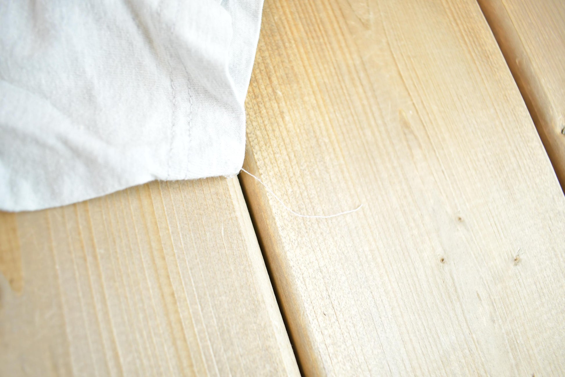 True Vintage 1970s Sanfor Knit Long White Transparent Undershirt T Shirt