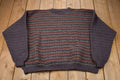 Vintage 1990s Striped Knitted Sweater