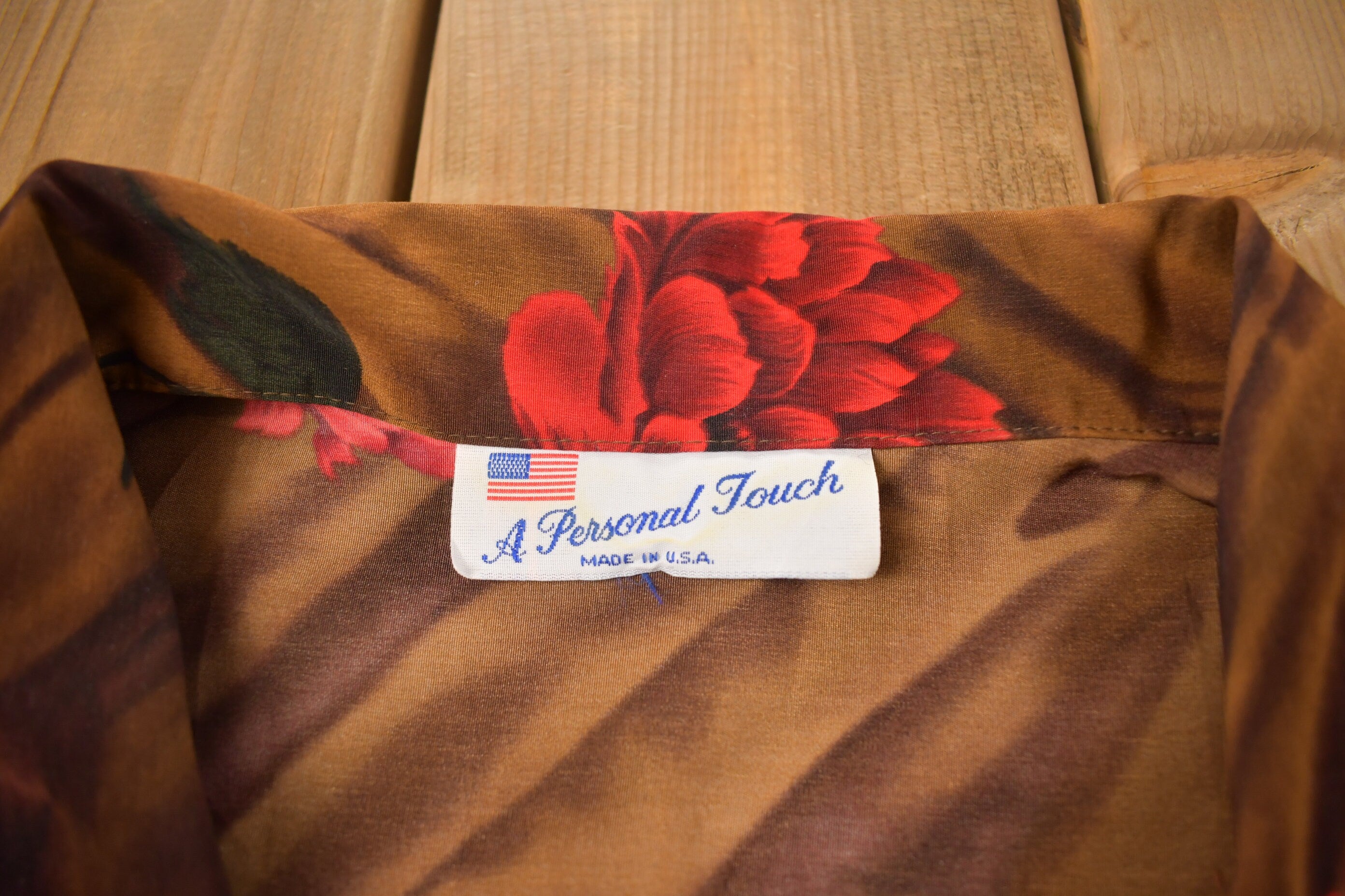 Vintage 1990s A Personal Touch Floral Button Up Shirt