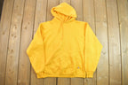 Vintage 1990s Russel Athletic Yellow Hoodie
