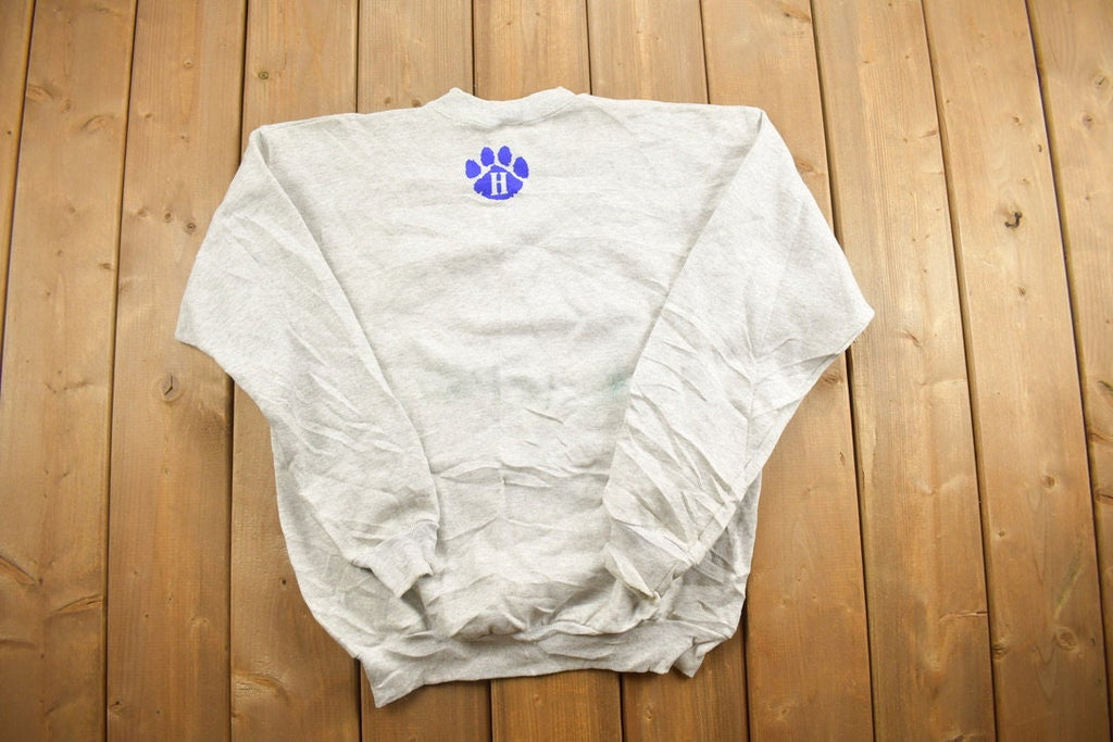 Vintage 1990s Helmsburg Tigers Crewneck Sweatshirt