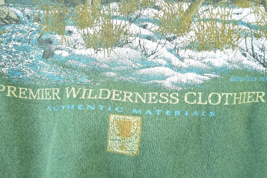 Vintage 1990s Buckhorn Outfitters Crewneck Sweatshirt Made IN USA Mens XL