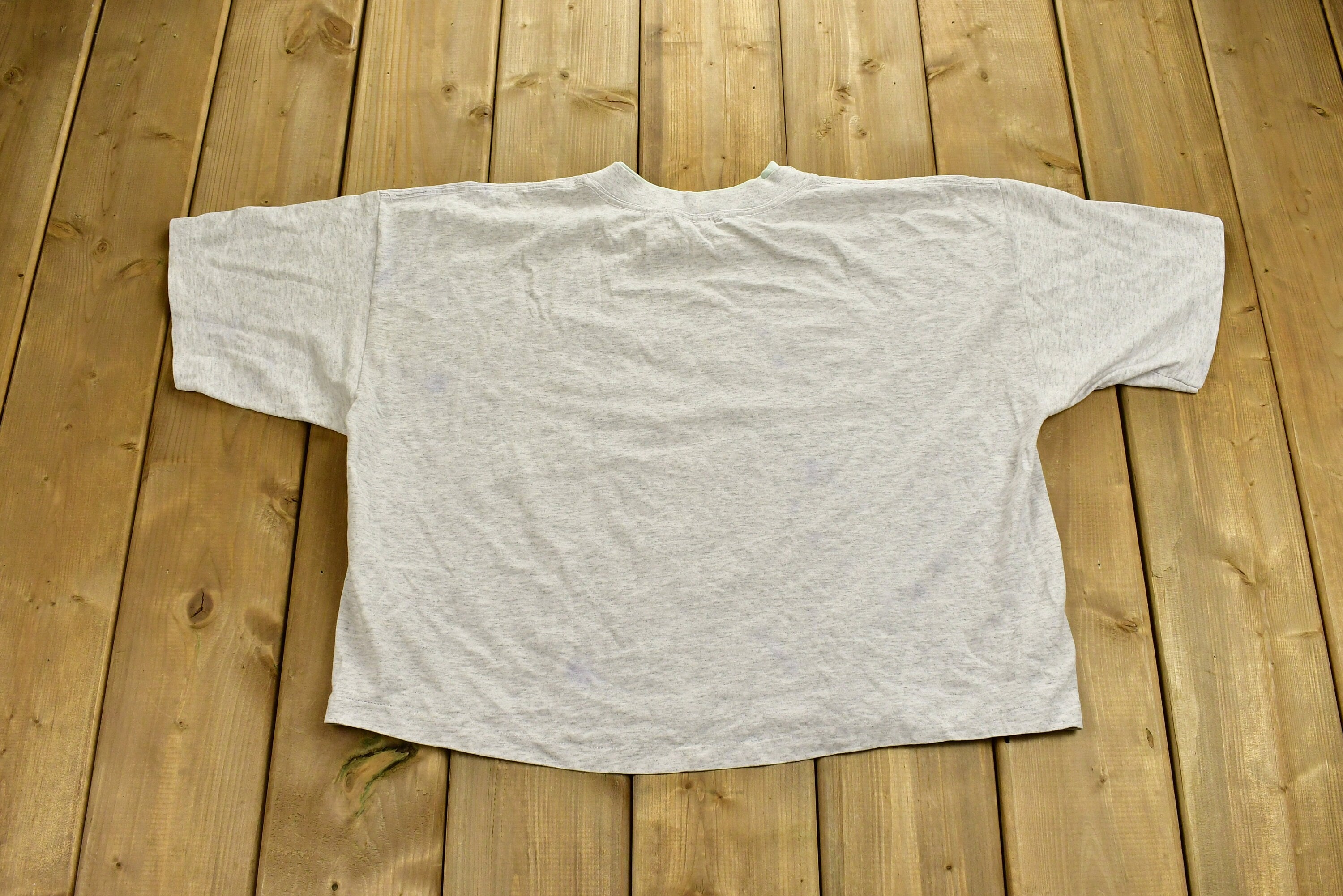 Vintage 1990s University of France Collegiate T-Shirt  Americana  Sportswear  Athleisure  Made In USA  Crop Top  Single Stitch