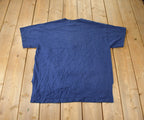 Vintage 1990s NFL New England Patriots Embroidered Graphic T-Shirt Made In USA