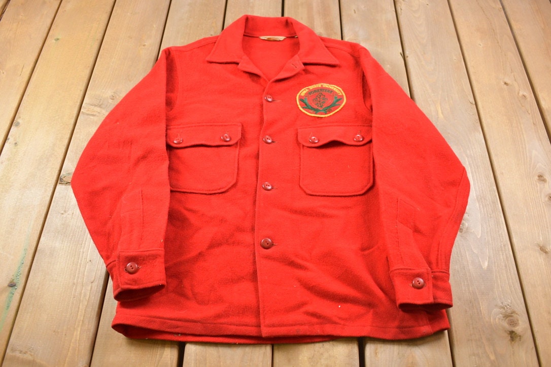 Vintage 1980s Boy Scouts Of America Official Jacket