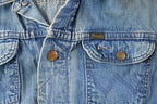 Vintage 1950s Wrangler Denim Trucker Jean Jacket Men's S