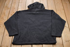 Vintage 1990s Pooh Disney Tigger Embroidered Fleece Hooded Sweater