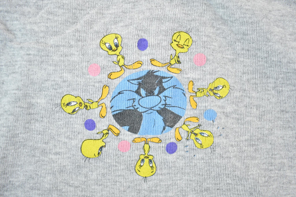 Vintage 1990s Youth Warner Brothers Tweety Bird Cartoon Promo Tank Top
