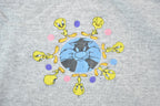Vintage 1990s Youth Warner Brothers Tweety Bird Cartoon Promo Tank Top