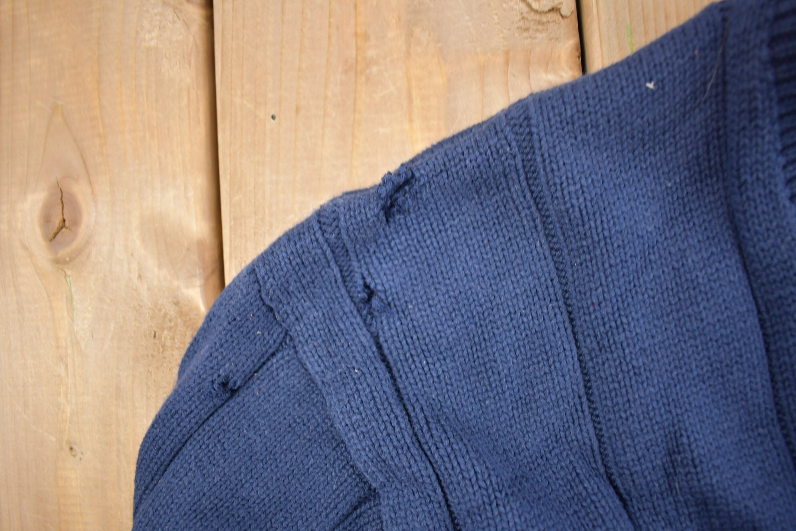 Vintage 1990s John Ashford Knit Cardigan Sweater