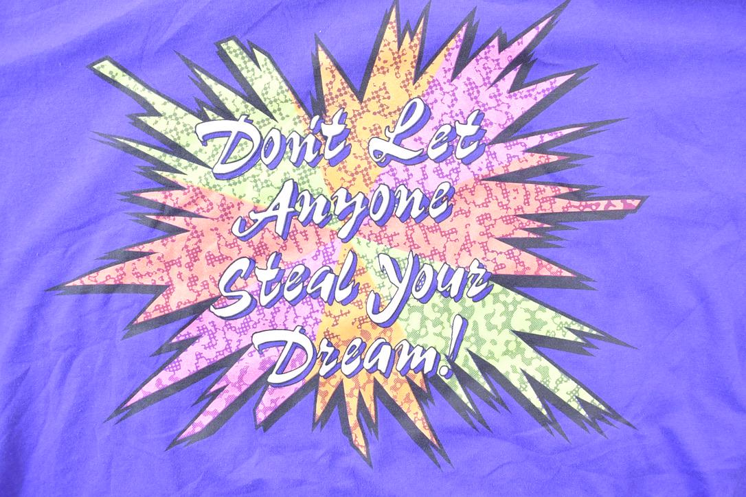 Vintage 1990s Brooks Neon Graphic T-Shirt