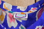 Vintage 1990s Chelsea Tropical Floral Button Up Shirt