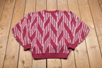 Vintage Knitted Aspetuck Trading Co Sweater