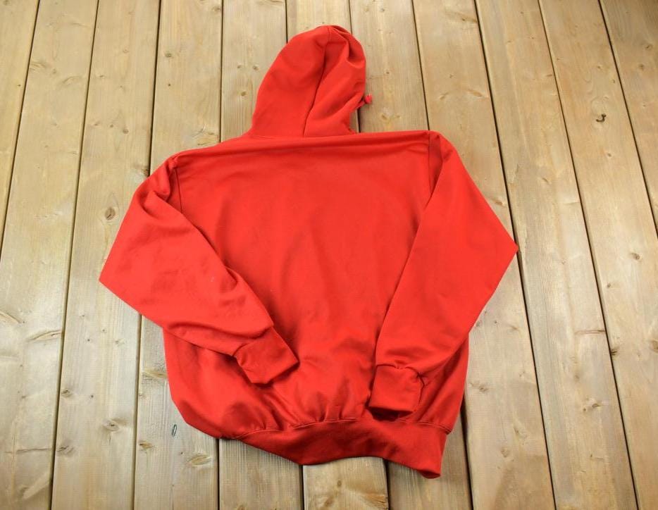 Vintage 1990s Kernel Renk Zip Up Graphic Hoodie