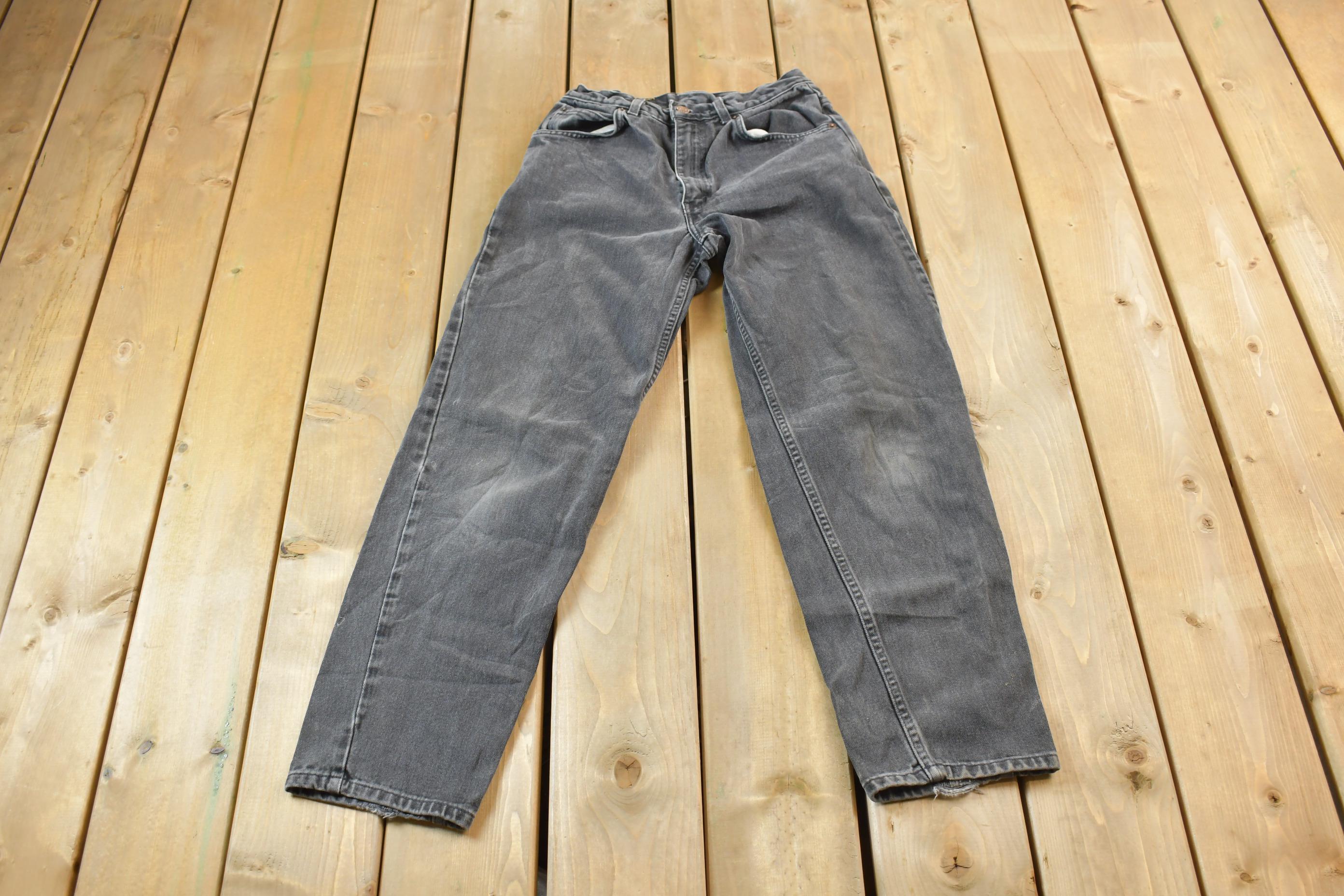 Vintage 1990s Levi's 550 Orange Tab Jeans Size 28 x 28.5