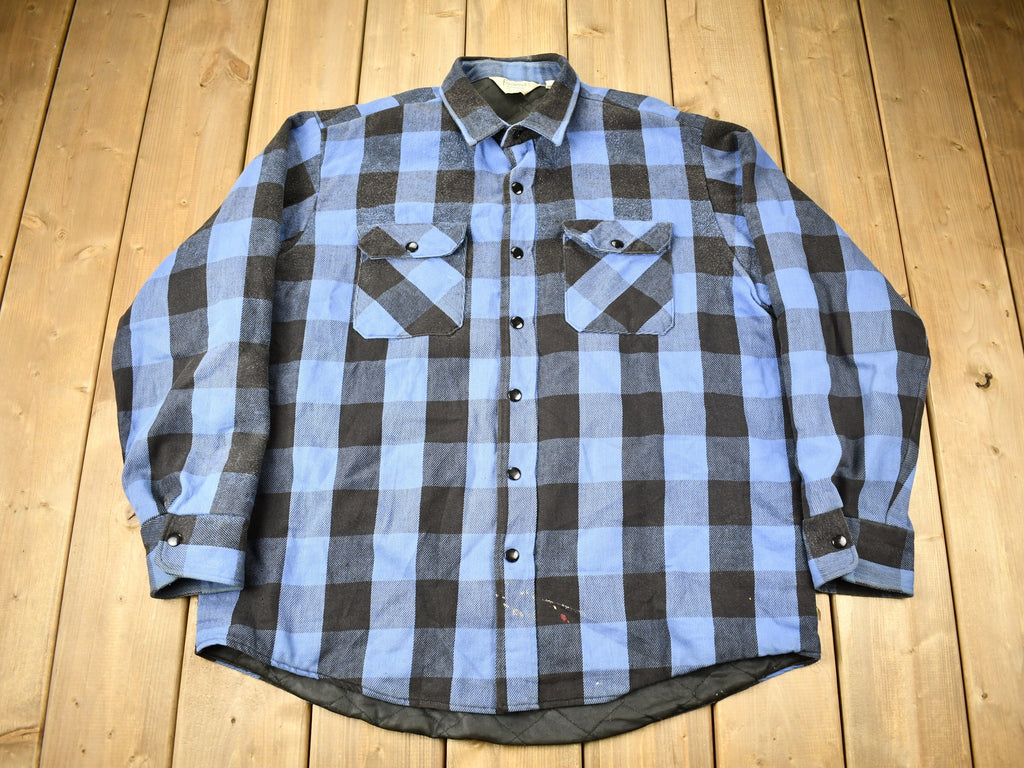 Vintage 1990s Frostproof Heavyweight Insulated Button Up Shirt