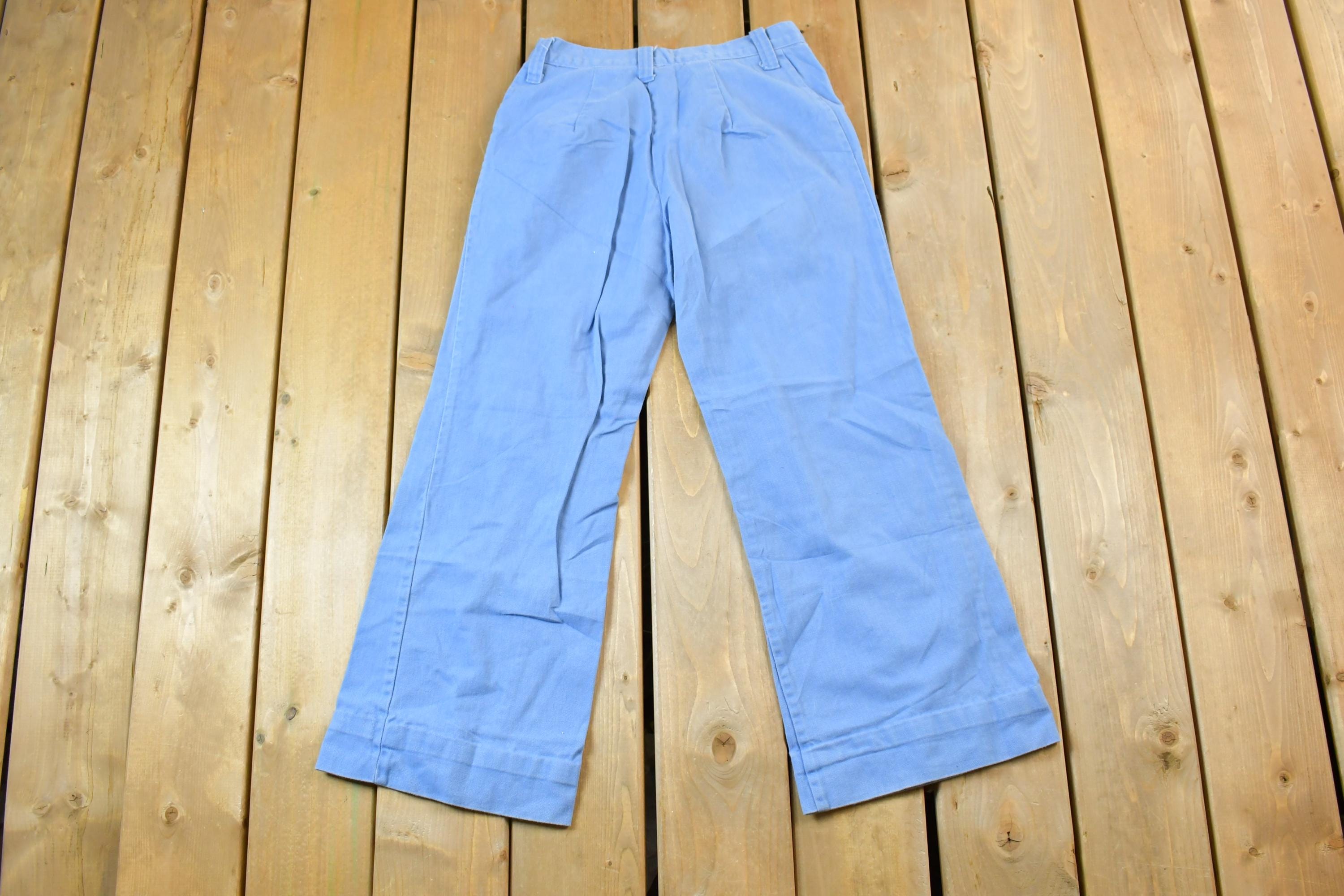 Vintage 1990s Wide Leg Denim Bell Bottom Jeans Size 27 x 26