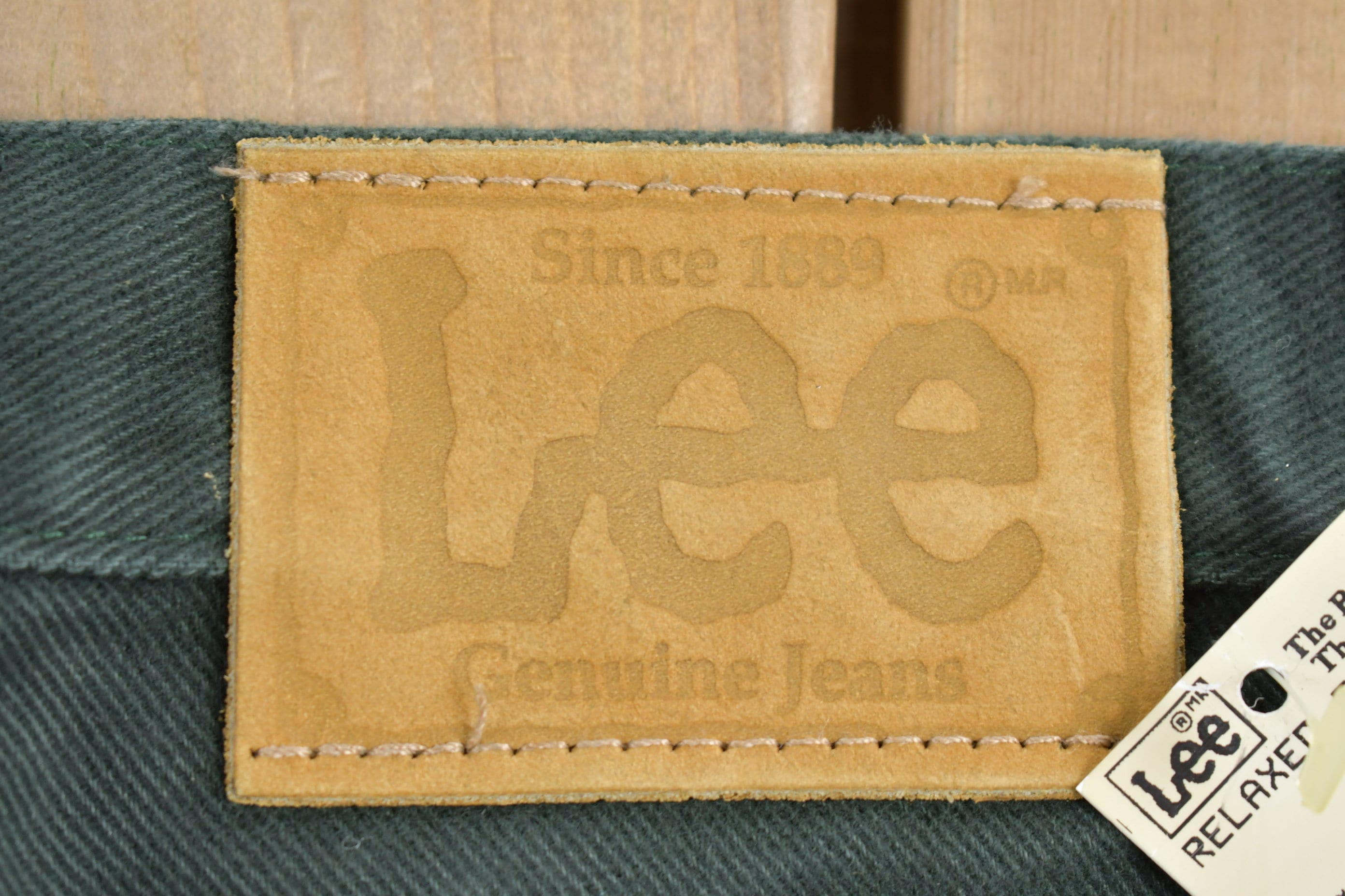 Wrangler Cowboy Cut Deadstock Vintage 1980s Jeans Size 28 x 32 Forrest Green