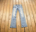 Vintage Y2K Miss Me Bedazzled Low Rise Jeans Size 26x31