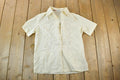 Vintage 1970s Viginia Womens wear Button Up Polo Style Shirt