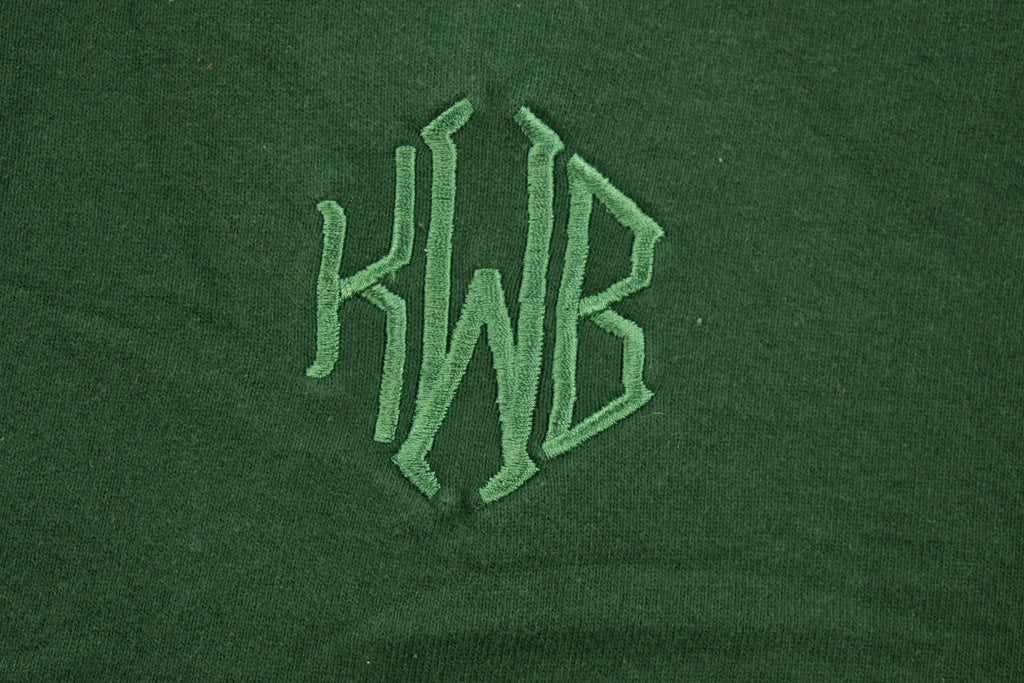 Vintage 1990s KWB Embroidered Crewneck Sweatshirt