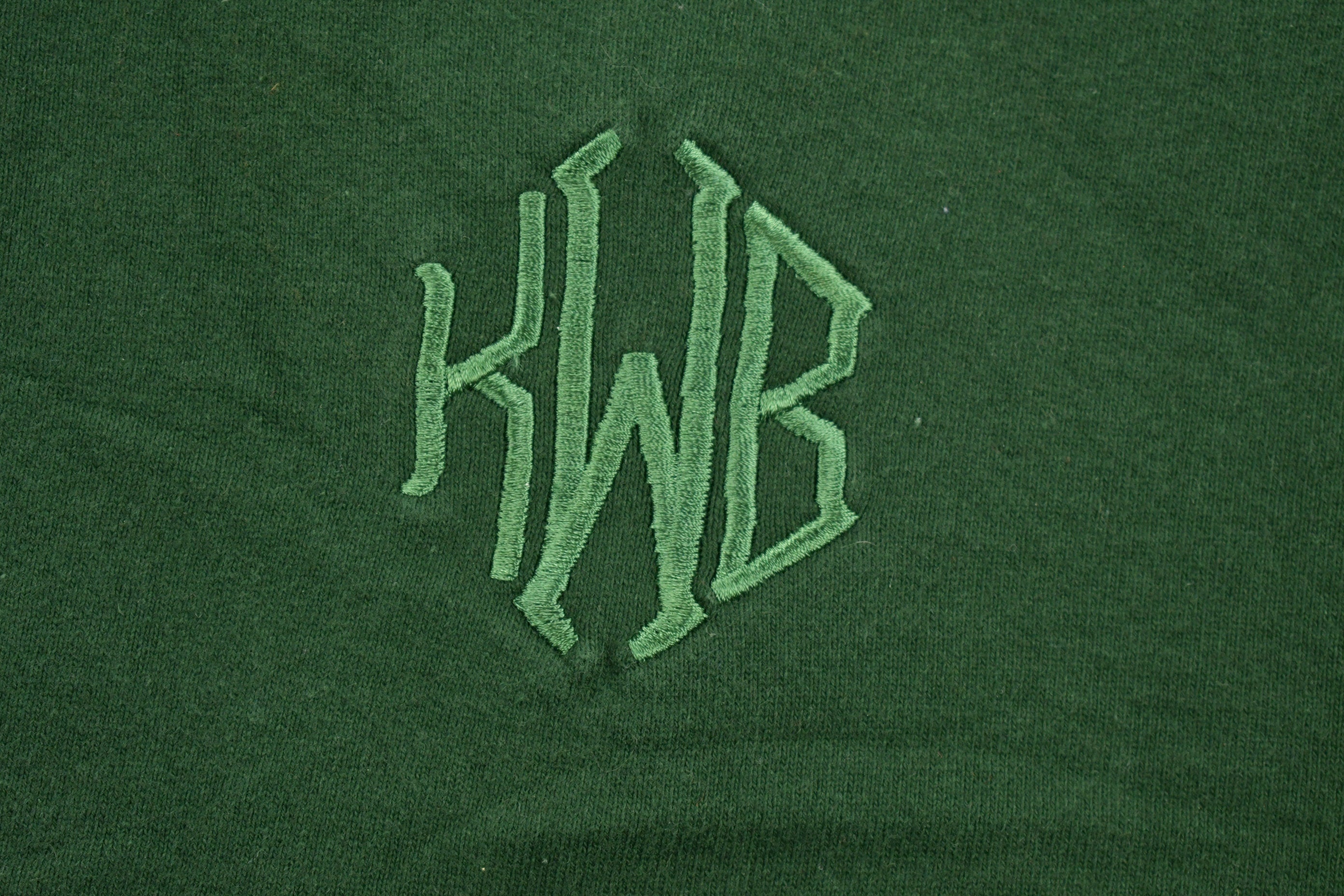 Vintage 1990s KWB Embroidered Crewneck Sweatshirt