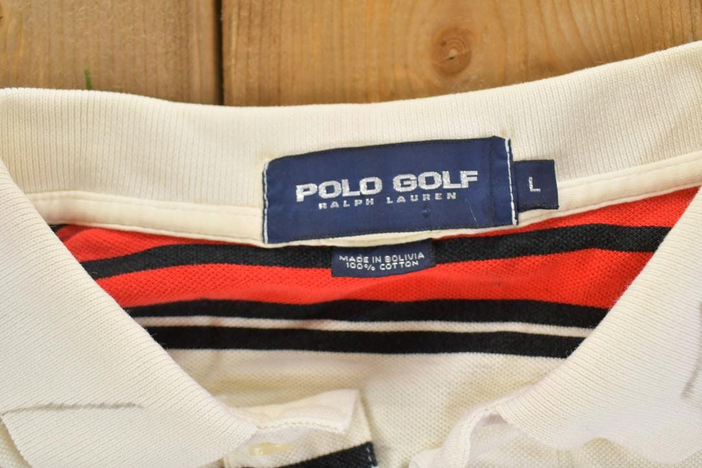 Vintage 1990s ralph Lauren Polo Golf Button Up Shirt
