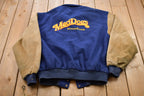 Vintage 1990s Mad Dogs Hong Kong Wool Varsity Jacket Wool