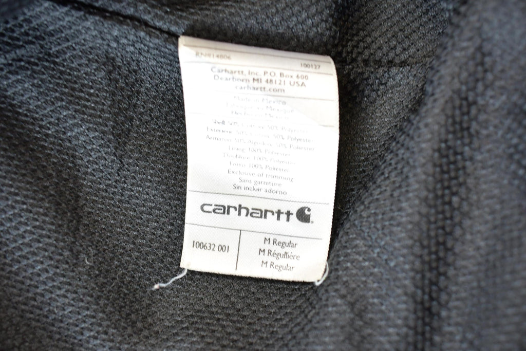 Vintage Y2K Carhartt Thermal Lined Heavy Weight Rain Defender Zip Up Hoodie