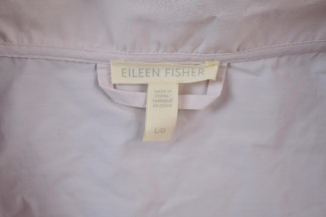 Vintage 1990s Eileen Fisher Quarter Zip Windbreaker Jacket