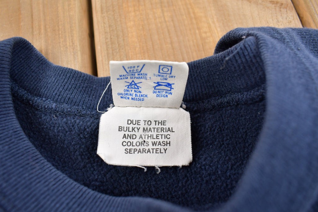 Vintage 1980s Champion Reverse Weave Warmup Virginia Tech Collegiate Crewneck