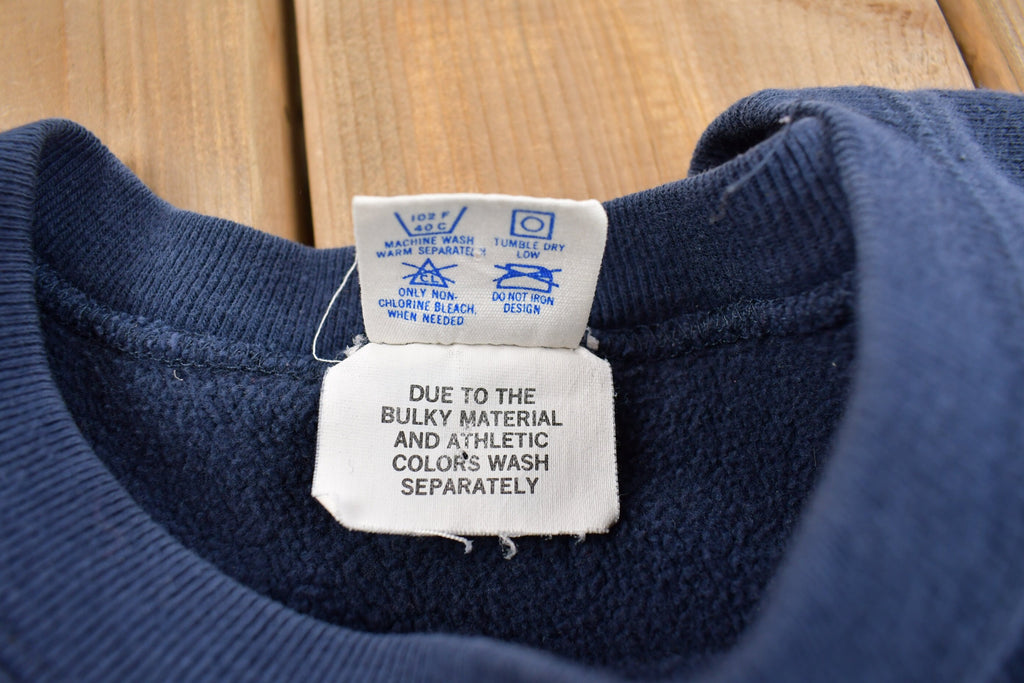 Vintage 1980s Champion Reverse Weave Warmup Virginia Tech Collegiate Crewneck