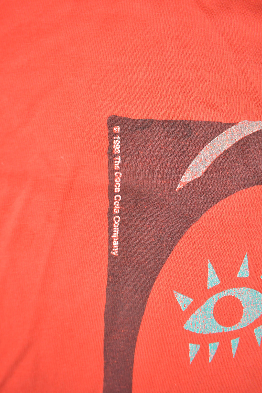 Vintage 1993 Enjoy Coke Mesh Pocket T-Shirt