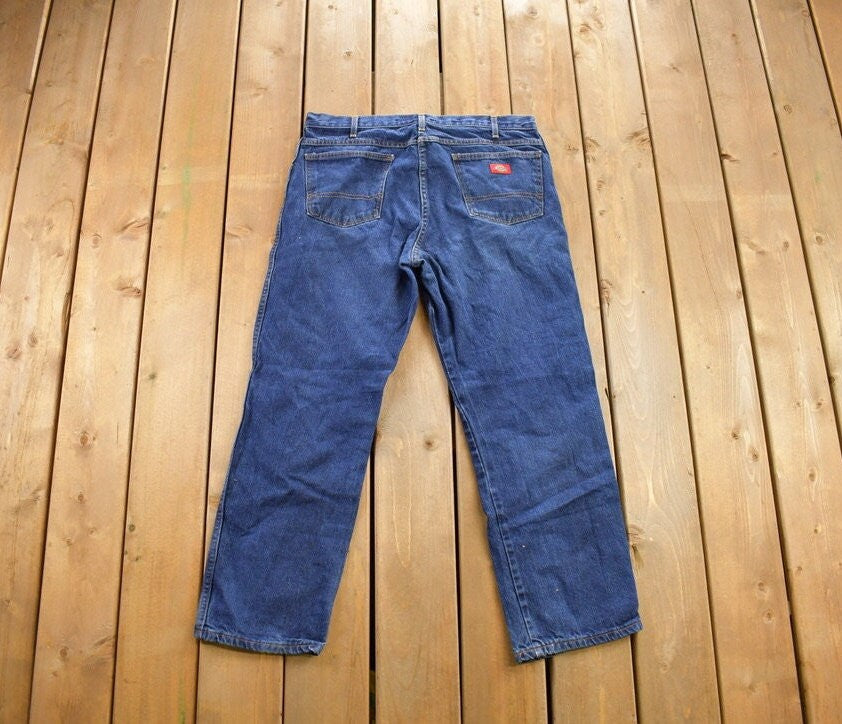 Vintage 1990s Dickies Denim Jeans Size 36x30