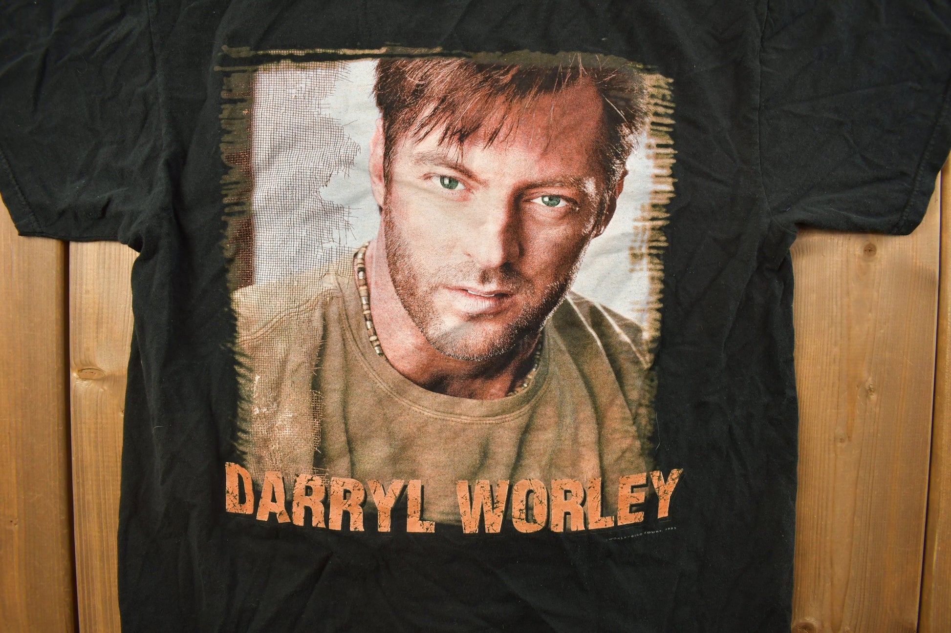 Vintage 2003 Darryl Worley Tour Band T-shirt