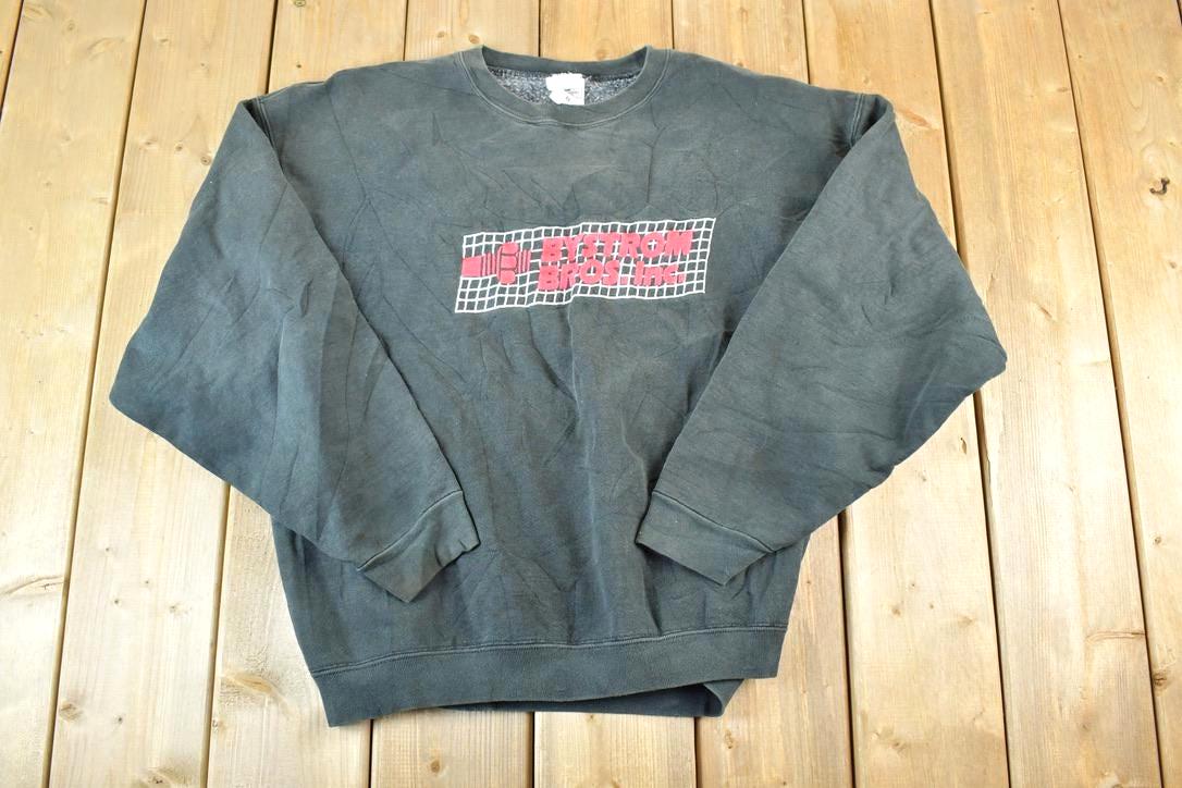 Vintage 1990s Bystrom Bros Inc Souvenir Crewneck Sweatshirt