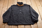 Vintage 1990s Woolrich Half Zip Wool Knit Sweater