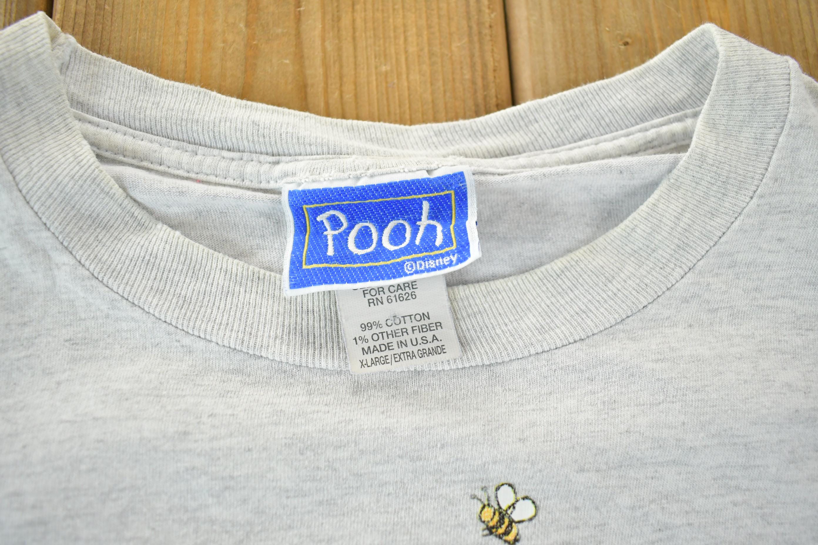 Vintage 1990s Winnie The Pooh Cartoon Promo T-Shirt
