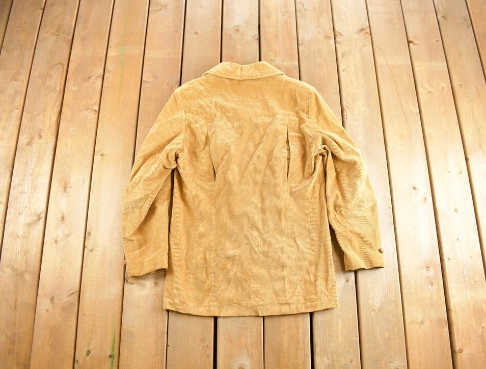 Vintage 1990s Brad Whitney Corduroy Blazer Jacket