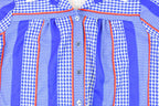 Vintage 1970s Andea New York Abstract Button Up Shirt Women's XL