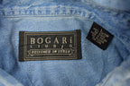 Vintage 1990s Bogari Denim Button Up Shirt