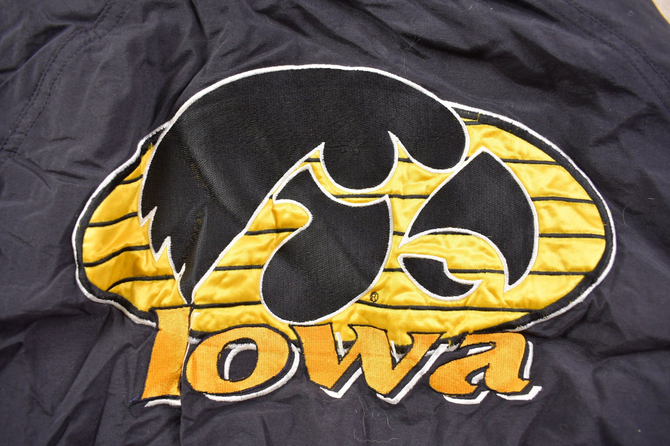Vintage 1980s University of Iowa Hawkeyes #1 Apparel Collegiate Jacket