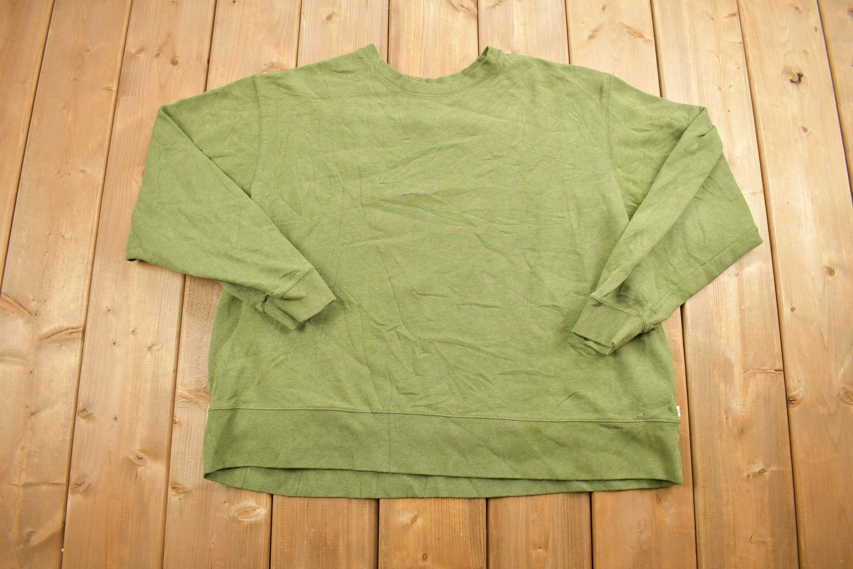 Vintage 1990s Field FG Gear Blank Crewneck Sweatshirt
