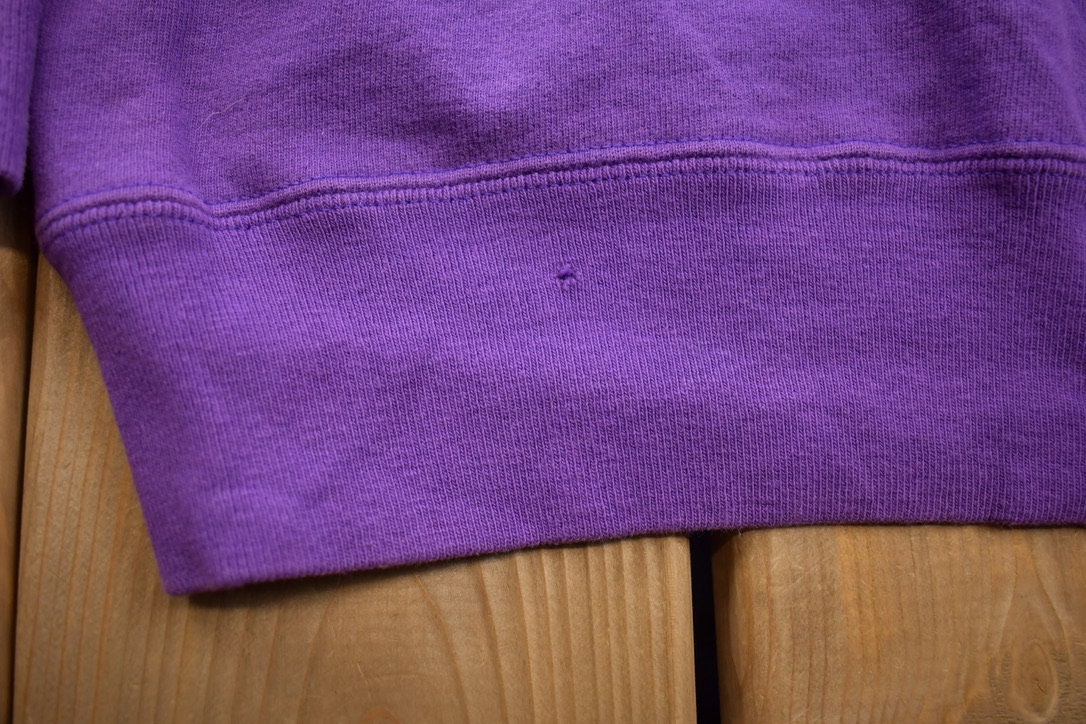 Vintage 1980s Purple Champion Crewneck