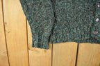 Vintage 1990s Boundary Waters Knit Cardigan Sweater Men's Large