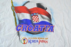 Vintage 2002 Fifa World Cup Korea Souvenir Prima Cotton Single Stitch Graphic Print T-Shirt