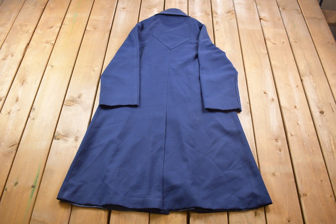1990s Coat Works Button Up Overcoat