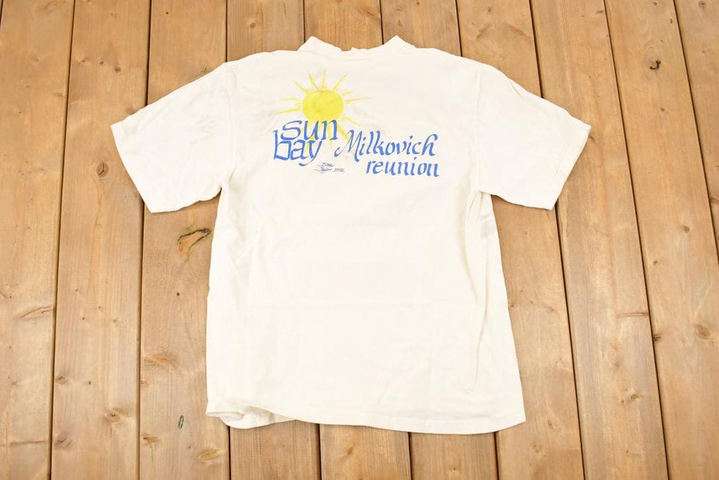 Vintage 1992 Sun Bay Milkovich Reunion Souvenir T-Shirt Men's M