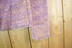 Vintage 1970s Diane Brott Mohair Knit Cardigan Sweater Women's XS